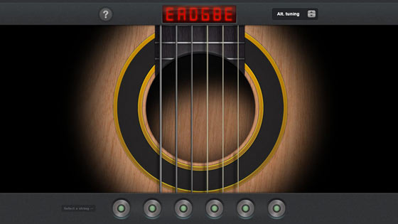 Guitar Tuner - Chrome Web App
